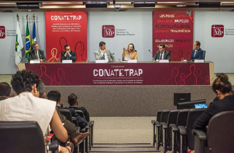 Comitê do CNMP realiza encontro nacional que debate estratégias de combate ao trabalho escravo e tráfico de pessoas